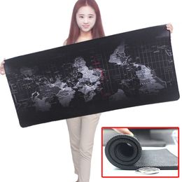 Freeshipping Super Large Size World Map Keyboard Mouse Pad Anti-Skid Durable Gaming Mousepad Mouse Mat Keyboard 300X800X2mm 400X900X2 MM