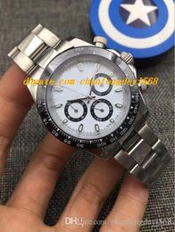 5 Style Luxury Watches Platinum Ceramic Bezel Steel Strap Automatic Fashion Brand Mens Men's Watch Wristwatch