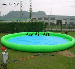 Giant Grass Green Inflatable Playground Swimming Pool With Free CE/UL Blower Big Entertainment Equipment For Sale