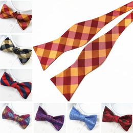 Bowknot Men's by hand freely bow tie 36 Colour self bowties calabash bow tie For business necktie Christmas Wedding Gift