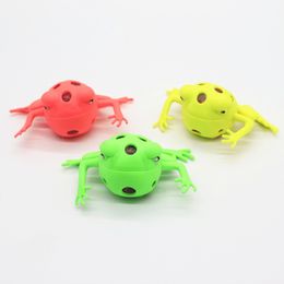 Анти-стресс Squeeze игрушка милый лягушка сетки болотистый мяч для ребенка Дети день рождения подарок игрушки три цвета 1 9xt BB