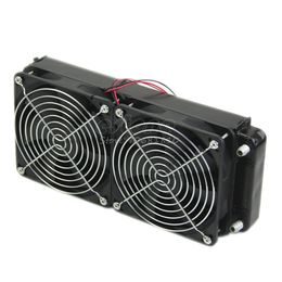2 X US Aluminum R360 Computer CPU Heatsink Cooler Radiator Water Cooling EK