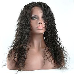 Brazilian kinky curly Lace Front Human Hair Wigs Front Lace Wigs With Baby Hair Pre Plucked Natural Hairline 150% 360 lace wig