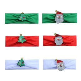 Fashion Hot Children kids Baby Girls Headband Christmas Tree Santa Claus Headwear Hair Band Head Piece Accessories