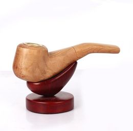 New pipe pure solid wood filter for men portable imported tobacco pot smoking accessories