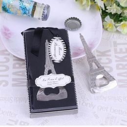 Home Creative Practical Party Favour Gift Metal Tower Design Bottle Opener Wedding Bridal Shower Gift Boxed