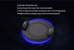 2in1 car wireless charger with air vent type or double sticker base for Samsung Galaxy S7 S7 edge / S6 / S6 Edge smart phones