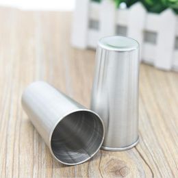 New Outdoor Travel Portable 100ml Stainless Steel Hip Flask Cup Hip Flask Special Glasses Flagon Wine Glass Cup F20173290