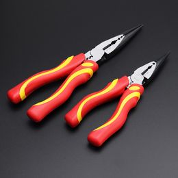 6/8 Inch Multi-function Needles Long Nose Plier Wire Clipper Linesman Plier Cutter Hand Tool Kit For Machinery Industry