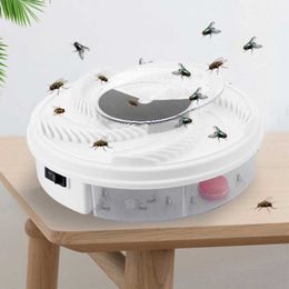 Electric USB Automatic Flycatcher Fly Trap Pest Reject Control Catcher Mosquito Flying Fly Killer Insect Traps USB Powered Fly Catcher