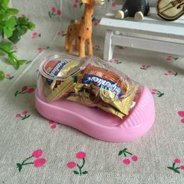 Plastic Shoes Shape Candy Chocolate Box for Girls Boys Birthday Party Baby Shower Favors Gift