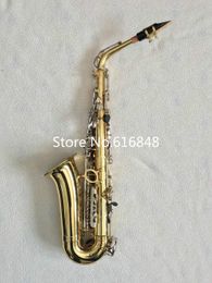 Jupiter JAS 710 Alto Eb Tune Instrument Saxophone Brass Body Gold Lacquer Nickel Plated Key E Flat For Students With Canvas Case