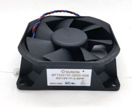 New Original MF75251V1-Q020-G99 DC12V 3.60W 75*75*25MM 3 Lines Projector cooling fan