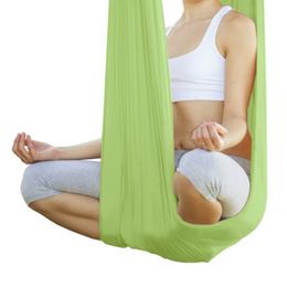 Elastic 5M Aerial Yoga Hammock Swing Anti-gravity Multifunctional Belt Yoga-Swing Air Flying Inversion