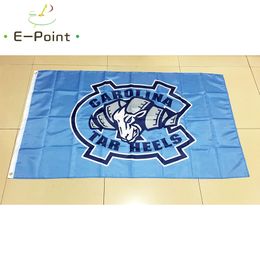 NCAA North Carolina Tar Heels polyester Flag 3ft*5ft (150cm*90cm) Flag Banner decoration flying home & garden outdoor gifts