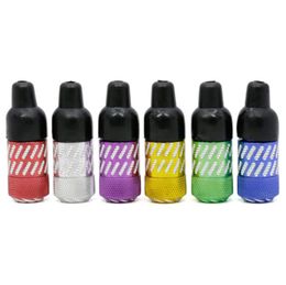 Newest Metal Bottle Pattern Tube Aluminum Alloy High Quality Mini Smoking Tube Portable Unique Design Easy To Carry Clean Hot Sale