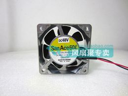 New original Sanyo 109L0648H406 6cm6025 48V 0.04A Aluminium shell cooling fan