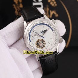 6 Colour New Master Control White Dial Moon Phase Tourbillon Automatic Mens Watch 316L Steel Case Leather Strap High Quality Gents Watches