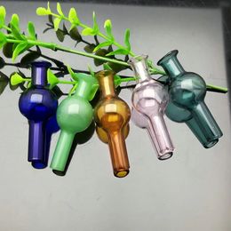 Multiple round glass suction mouths Glass bongs Oil Burner Glass Water Pipes Oil Rigs Smoking Free