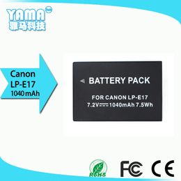 high quality 1040mAh Digital Camera Battery for Canon Lp-E17 Canon EOS M3/ 750d/ 760d