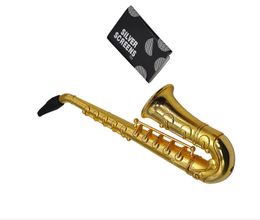 New metal pipe Sax shaped pipe Trumpet Sax's pipe