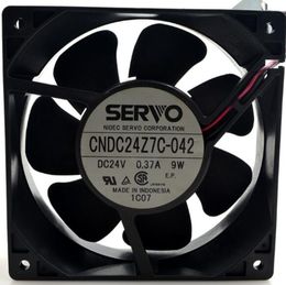 Wholesale: original SERVO CNDC24Z7C-042 24V 9W 120*120*38 2 line converter heat dissipation fan