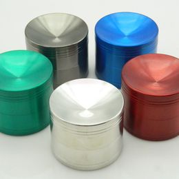 50MM Colourful Concave Zinc Alloy Herb Grinder Spice Miller Crusher High Quality Beautiful Colour Unique Design Smoking Pipe Accessories