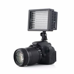 Freeshipping 1set Camera HD 160 LED Video Light Lamp 1280LM 5600K/3200K Dimmable for Canon for Nikon Camera Video Camcorder