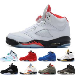 hohe Qualität 5 5s Flügel International Flight Mens Basketball Schuhe OG Metallic Schwarz Low China Silber Weiß SUP Turnschuhe Designer Trainer hohe Qualität 5 5s Flügel International Flight Mens Basketball Schuhe OG Metallic Schwarz Low China Silber Weiß SUP Turnschuhe Designer Trainer