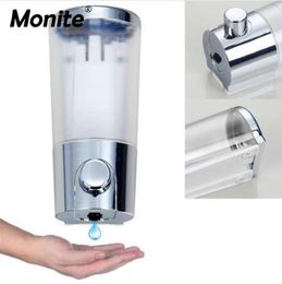 350ml Liquid Soap Dispenser Wall Sanitizer Shampoo Dispensers HanAYANKSMART e-pak d For Sink Bathroom Washroom Hotel Shower Bath with a Lock