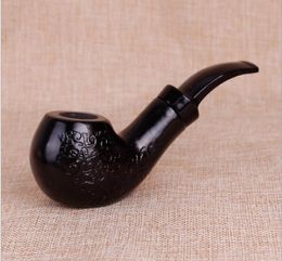 Solid wood carving, Philtre pipe, hammer, portable men's smoking set