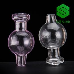 Colored Glass Carb Cap L=40mm OD=20mm Fits Thermal & Flat Top Banger With 21.5mm Bowl Quartz Banger Nail Oil Rigs