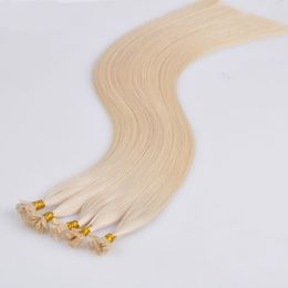 Flat Tip Human Hair Extension 1g/strand 100 Strands/set 14inch to 24inch Straight Wave Pre-bonded Hair Extension