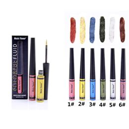 Colourful Glitter Liquid Eyeliner Makeup Beauty Liquid Eye liner Pen Shimmer Eyeshadow Cosmetic dropshipping