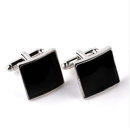 Men's cuff links arm buttons for shirts Simple business lawyer cufflinks gemelos on wedding Marriage place mark gifts