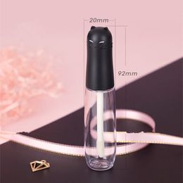 Makeup Liquid Empty Lipstick Lip Gloss Tubes Transparent Cosmetic Packaging Container fast shipping F1589