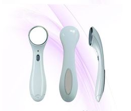 Negative Ion Face Massager Handheld Face Skin Massage Machine Anti Aging Facial Lifting Skin Care Tool White