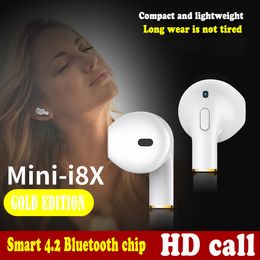 I8x Bluetooth наушники спортивные наушники беспроводные наушники в ухо почки наушник воздуха стручки гарнитуры для apple iphone Android Mini