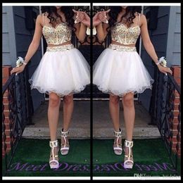 short white sweet 16 court dresses