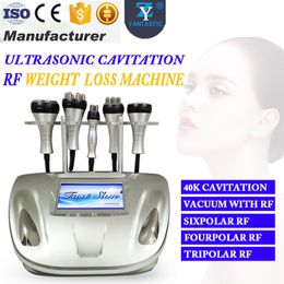 Good Effect 40K Strong Ultrasonic Cavitation Slimming Skin Tighten Machine Vacuum Liposuction RF Body Lifting Weight Loss Equipment