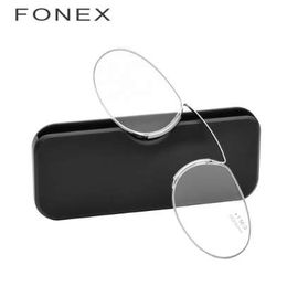 Pince Nez Style Nose Resting Pinching Portable Thin Pince-Nez Optics Reading Glasses No Arm Old Men Women +1.50 +2.00 +2.50 +3.0