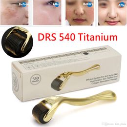 DRS 540 Needles Titanium Micro needle Skin Care Roller Dermatology Therapy Microneedle dermaroller 0.2MM-3.0MM