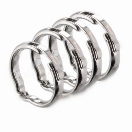 AA Designer Sex Toys Unisex 4 Size Choose Cockrings Glans Penis Ring For Male Magnetic Physiotherapy Metal V Type Circumcision Erection Cock Rings Sex Toys