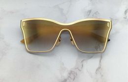 Women Cat Eye Sunglasses SILICA Brown occhiali da sole Sunglasses Gold Flash Glasses Eyewear Sun New with Box