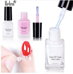 Peel Off Liquid Tape Nail Polish Protection Finger Skin Cream White Latex Glue Protected Easy Clean Tape Cream Polish Nail