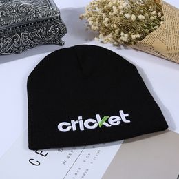 New Custom Knitted Beanie Fashion Embroidery Hat Good Promotional Products Solid Winter Warm Caps Wholesale Free Shipping