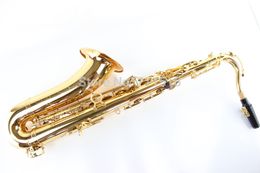 Gold Plated Students Kids Suzuki Bb Tenor Saxophone Professional Sax High Quality Musical Instruments Saxophone Falling Tune B (C)