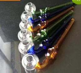 new Color Pastern Bone Bending Bubble Pot ,Wholesale Bongs Oil Burner Pipes Water Pipes Glass Pipe Oil Rigs Smoking