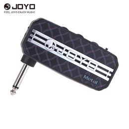 Joyo JA-03 Serie Mini Amplificador de guitarra Amplificador 6 tipos de sonidos Metal-Super Leader-Inglés Canal-Acústica - Accionamiento de tubos de plomo