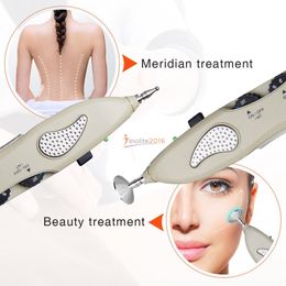 2018 Digital LCD Electronic Acupuncture Device Massage Pen Pointer With Reflux Stick Activate Meridian Pain Relief Durable